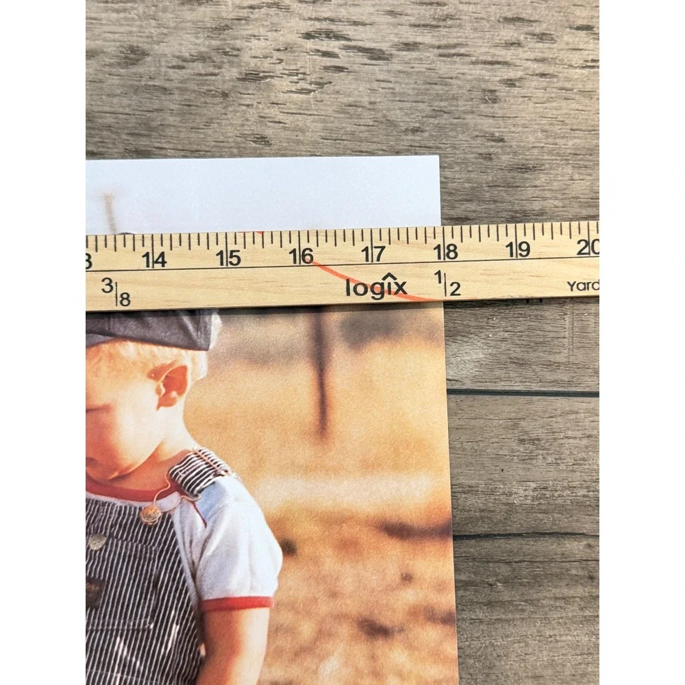 Vintage 1983 OshKosh Bgosh You Been Farming Long Poster 18x14 Hickory Stripe Art